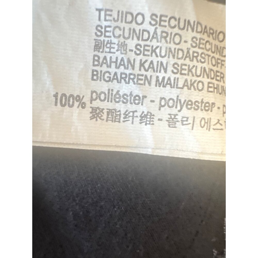 Zara Patchwork Small Cropped Sweatshirt Black Flo… - image 4